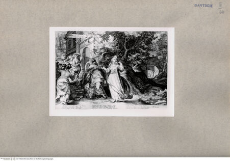 Vorderseite von British Museum [https://www.deutsche-digitale-bibliothek.de/content/lizenzen/rv-ez/] Parabel von den fünf klugen und fünf törichten Jungfrauen - , bh110524. Foto.