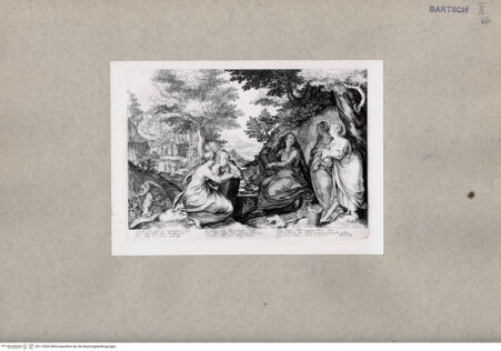 Vorderseite von British Museum [https://www.deutsche-digitale-bibliothek.de/content/lizenzen/rv-ez/] Jungfrauen beim Lesen der heiligen Schrift - , bh110526. Foto.