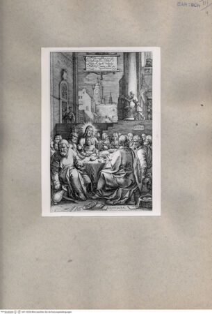 Vorderseite von British Museum [https://www.deutsche-digitale-bibliothek.de/content/lizenzen/rv-ez/] Abendmahl - , bh110528. Foto.