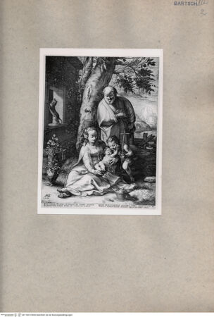 Vorderseite von British Museum [https://www.deutsche-digitale-bibliothek.de/content/lizenzen/rv-ez/] Heilige Familie mit dem Johannesknaben - , bh110614. Foto.