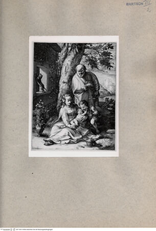 Vorderseite von British Museum [https://www.deutsche-digitale-bibliothek.de/content/lizenzen/rv-ez/] Heilige Familie mit dem Johannesknaben - , bh110615. Foto.