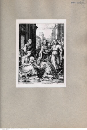 Vorderseite von British Museum [https://www.deutsche-digitale-bibliothek.de/content/lizenzen/rv-ez/] Anbetung der Könige - , bh110616. Foto.