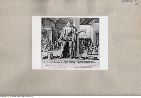 Vorderseite von British Museum [https://www.deutsche-digitale-bibliothek.de/content/lizenzen/rv-ez/] Allegorie auf den Beruf des Mediziners - , bh110651. Foto.