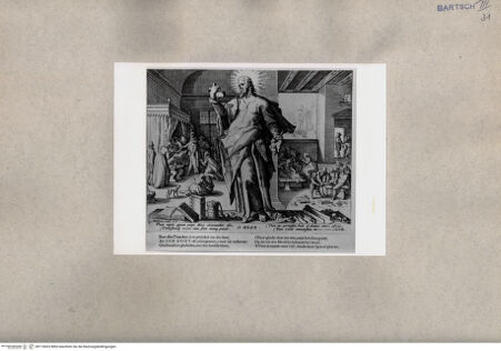 Vorderseite von British Museum [https://www.deutsche-digitale-bibliothek.de/content/lizenzen/rv-ez/] Allegorie auf den Beruf des Mediziners - , bh110653. Foto.