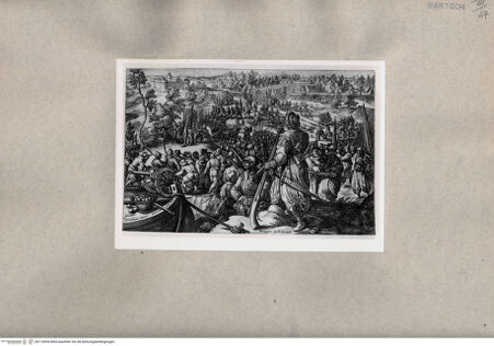 Vorderseite von British Museum [https://www.deutsche-digitale-bibliothek.de/content/lizenzen/rv-ez/] Tod von Giovanni de Medici in der Schlacht - , bh110659. Foto.