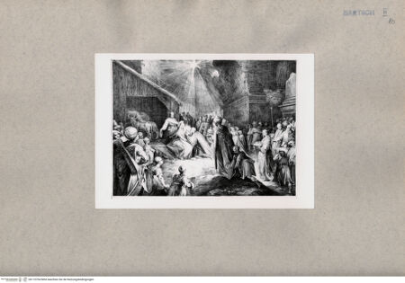 Vorderseite von British Museum [https://www.deutsche-digitale-bibliothek.de/content/lizenzen/rv-ez/] Anbetung der Könige - , bh110704. Foto.