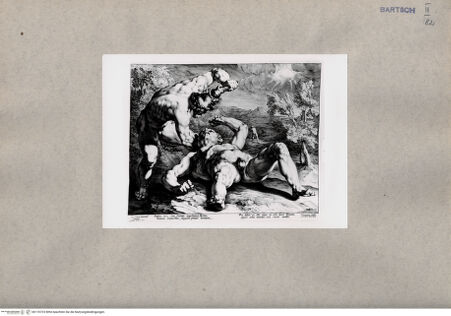 Vorderseite von British Museum [https://www.deutsche-digitale-bibliothek.de/content/lizenzen/rv-ez/] Kain erschlägt Abel - , bh110723. Foto.