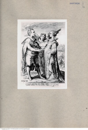 Vorderseite von British Museum [https://www.deutsche-digitale-bibliothek.de/content/lizenzen/rv-ez/] Liebesheirat - , bh110753. Foto.