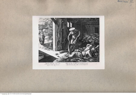 Vorderseite von British Museum [https://www.deutsche-digitale-bibliothek.de/content/lizenzen/rv-ez/] Ruth und Boas in der Scheune - , bh110778. Foto.