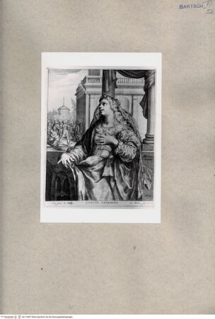 Vorderseite von British Museum [https://www.deutsche-digitale-bibliothek.de/content/lizenzen/rv-ez/] Heilige Katharina - , bh110857. Foto.