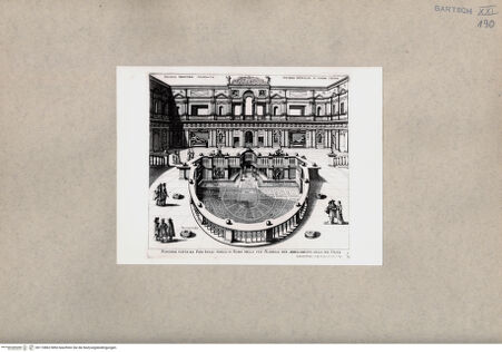 Vorderseite von British Museum [https://www.deutsche-digitale-bibliothek.de/content/lizenzen/rv-ez/] Nymphäum der Villa Giulia - , bh110862. Foto.