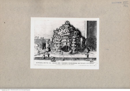 Vorderseite von British Museum [https://www.deutsche-digitale-bibliothek.de/content/lizenzen/rv-ez/] Galeerenbrunnen in den Vatikanischen Gärten - , bh110864. Foto.