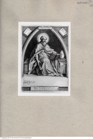 Vorderseite von British Museum [https://www.deutsche-digitale-bibliothek.de/content/lizenzen/rv-ez/] Heiliger Augustinus - , bh110881. Foto.