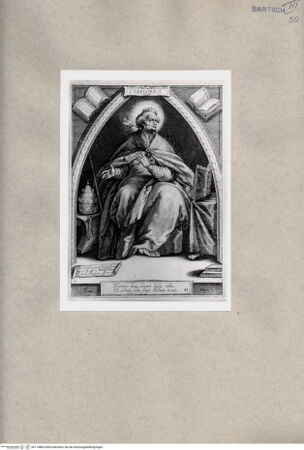 Vorderseite von British Museum [https://www.deutsche-digitale-bibliothek.de/content/lizenzen/rv-ez/] Heiliger Gregor - , bh110883. Foto.