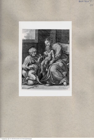 Vorderseite von British Museum [https://www.deutsche-digitale-bibliothek.de/content/lizenzen/rv-ez/] Maria mit dem Jesuskind und Elisabeth mit dem Johannesknaben - , bh110890. Foto.