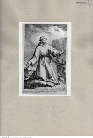 Vorderseite von British Museum [https://www.deutsche-digitale-bibliothek.de/content/lizenzen/rv-ez/] Heiliger Franziskus - , bh110893. Foto.