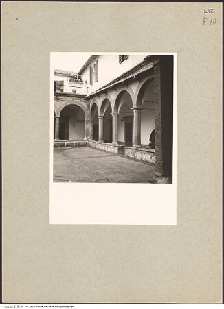 Vorderseite von Bibliotheca Hertziana [https://www.deutsche-digitale-bibliothek.de/content/lizenzen/rv-fz/] Sant'Agostino - Teilansicht, bh110911_recto. Foto: Lehmann-Brockhaus, Otto.