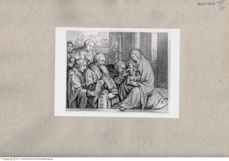 Vorderseite von British Museum [https://www.deutsche-digitale-bibliothek.de/content/lizenzen/rv-ez/] Anbetung der Könige - , bh111108. Foto.