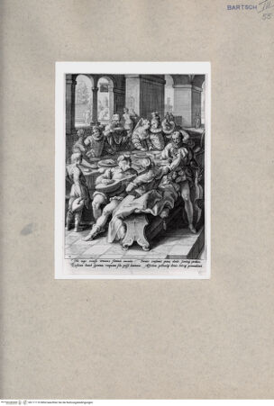Vorderseite von British Museum [https://www.deutsche-digitale-bibliothek.de/content/lizenzen/rv-ez/] Verlorener Sohn verschwendet sein Vermögen - , bh111110. Foto.