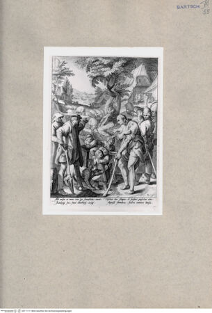 Vorderseite von British Museum [https://www.deutsche-digitale-bibliothek.de/content/lizenzen/rv-ez/] Verlorener Sohn füttert die Schweine - , bh111111. Foto.