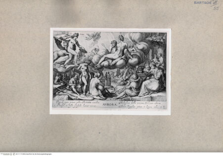 Vorderseite von British Museum [https://www.deutsche-digitale-bibliothek.de/content/lizenzen/rv-ez/] Vier Tageszeiten, Morgendämmerung - , bh111115. Foto.