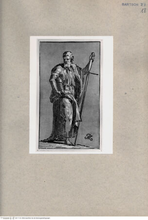 Vorderseite von British Museum [https://www.deutsche-digitale-bibliothek.de/content/lizenzen/rv-ez/] Heiliger Paulus - , bh111161. Foto.