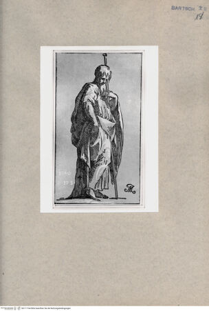 Vorderseite von British Museum [https://www.deutsche-digitale-bibliothek.de/content/lizenzen/rv-ez/] Heiliger Jakobus Major - , bh111164. Foto.