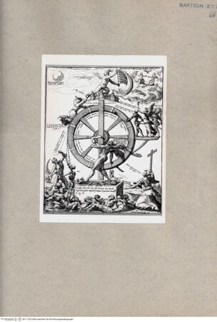 Vorderseite von British Museum [https://www.deutsche-digitale-bibliothek.de/content/lizenzen/rv-ez/] Allegorie mit dem Rad des Schicksals - , bh111203. Foto.