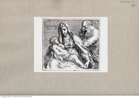 Vorderseite von British Museum [https://www.deutsche-digitale-bibliothek.de/content/lizenzen/rv-ez/] Heilige Familie - , bh111205. Foto.