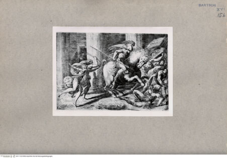 Vorderseite von British Museum [https://www.deutsche-digitale-bibliothek.de/content/lizenzen/rv-ez/] Verjagung Heliodors aus dem Tempel - , bh111223. Foto.