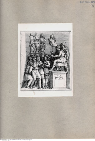 Vorderseite von British Museum [https://www.deutsche-digitale-bibliothek.de/content/lizenzen/rv-ez/] Römischer General spricht zu den Soldaten - , bh111238. Foto.