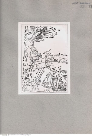 Vorderseite von British Museum [https://www.deutsche-digitale-bibliothek.de/content/lizenzen/rv-ez/] Heilige Familie mit dem Johannesknaben - , bh112075. Foto.