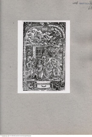 Vorderseite von British Museum [https://www.deutsche-digitale-bibliothek.de/content/lizenzen/rv-ez/] Saturnus in einem von Drachen gezogenen Triumphwagen, darunter diverse Personen - , bh112080. Foto.