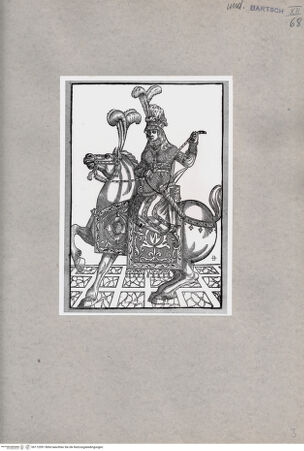 Vorderseite von British Museum [https://www.deutsche-digitale-bibliothek.de/content/lizenzen/rv-ez/] Orientalische Reiterin - , bh112091. Foto.