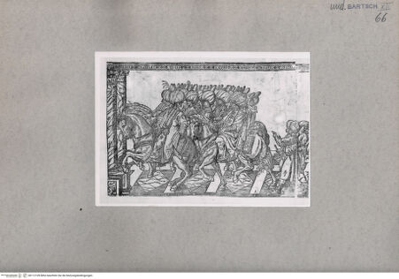 Vorderseite von British Museum [https://www.deutsche-digitale-bibliothek.de/content/lizenzen/rv-ez/] Prozession von Sultan Süleyman dem Prächtigen zur Moschee, Teilstück - , bh112109. Foto.