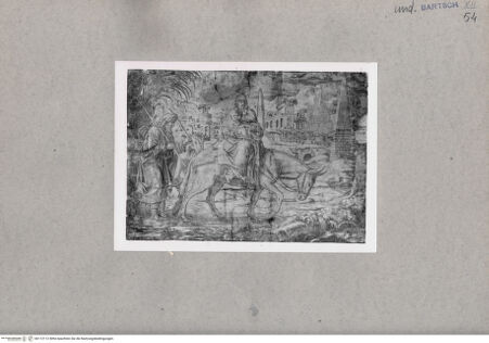 Vorderseite von British Museum [https://www.deutsche-digitale-bibliothek.de/content/lizenzen/rv-ez/] Flucht nach Ägypten - , bh112112. Foto.