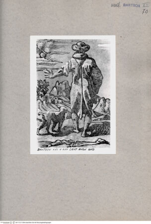 Vorderseite von British Museum [https://www.deutsche-digitale-bibliothek.de/content/lizenzen/rv-ez/] Hirte mit einem Hund, Rückansicht - , bh112121. Foto.