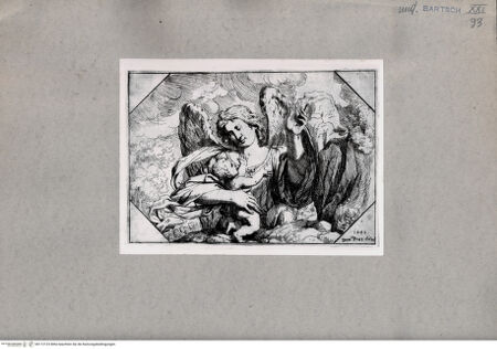 Vorderseite von British Museum [https://www.deutsche-digitale-bibliothek.de/content/lizenzen/rv-ez/] Engel mit einem Kind - , bh112123. Foto.