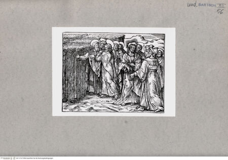 Vorderseite von British Museum [https://www.deutsche-digitale-bibliothek.de/content/lizenzen/rv-ez/] Jesus mit seinen Jüngern im Kornfeld - , bh112147. Foto.