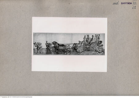 Vorderseite von British Museum [https://www.deutsche-digitale-bibliothek.de/content/lizenzen/rv-ez/] Triumphzug mit Göttern und den drei Grazien - , bh112158. Foto.