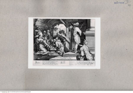 Vorderseite von British Museum [https://www.deutsche-digitale-bibliothek.de/content/lizenzen/rv-ez/] Anbetung der Hirten - , bh112235. Foto.