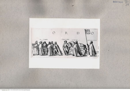 Vorderseite von British Museum [https://www.deutsche-digitale-bibliothek.de/content/lizenzen/rv-ez/] Prozession zum Begräbnis von Wilhelm I., Prinz von Oranien, Teilstück - , bh112261. Foto.