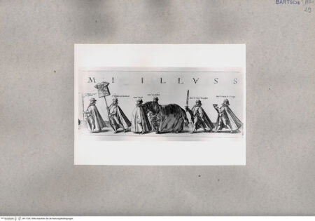 Vorderseite von British Museum [https://www.deutsche-digitale-bibliothek.de/content/lizenzen/rv-ez/] Prozession zum Begräbnis von Wilhelm I., Prinz von Oranien, Teilstück - , bh112267. Foto.