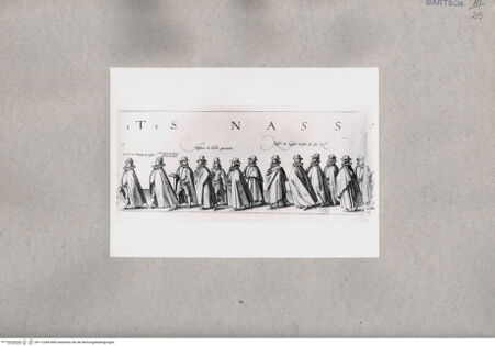 Vorderseite von British Museum [https://www.deutsche-digitale-bibliothek.de/content/lizenzen/rv-ez/] Prozession zum Begräbnis von Wilhelm I., Prinz von Oranien, Teilstück - , bh112268. Foto.