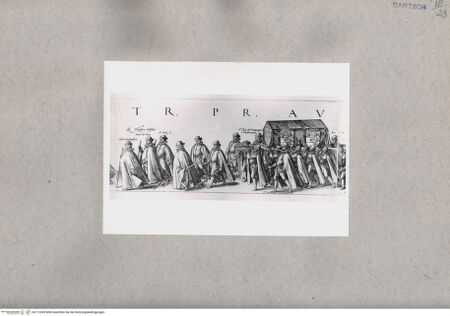 Vorderseite von British Museum [https://www.deutsche-digitale-bibliothek.de/content/lizenzen/rv-ez/] Prozession zum Begräbnis von Wilhelm I., Prinz von Oranien, Teilstück - , bh112269. Foto.