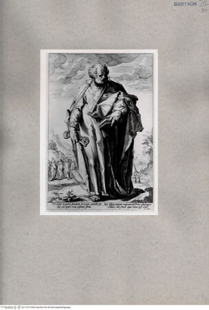 Vorderseite von British Museum [https://www.deutsche-digitale-bibliothek.de/content/lizenzen/rv-ez/] Heiliger Petrus - , bh112273. Foto.