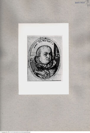 Vorderseite von British Museum [https://www.deutsche-digitale-bibliothek.de/content/lizenzen/rv-ez/] Ovalporträt eines Prälaten - , bh112291. Foto.