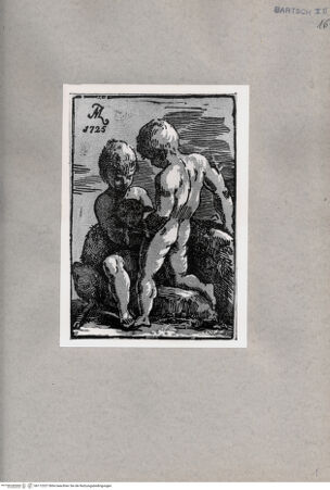 Vorderseite von British Museum [https://www.deutsche-digitale-bibliothek.de/content/lizenzen/rv-ez/] Zwei Kinder mit einem Lamm - , bh112327. Foto.