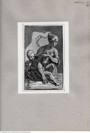 Vorderseite von British Museum [https://www.deutsche-digitale-bibliothek.de/content/lizenzen/rv-ez/] Maria mit dem Jesuskind - , bh112328. Foto.