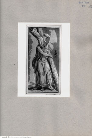 Vorderseite von British Museum [https://www.deutsche-digitale-bibliothek.de/content/lizenzen/rv-ez/] Heiliger Andreas - , bh112339. Foto.